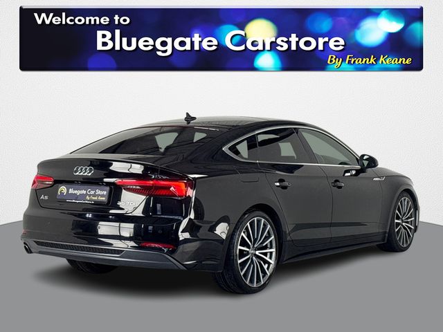 Image for 2019 Audi A5 SPORTBACK 35 TDI S-LINE*5 DR**FRONT HEATED SEATS**HALF LEATHER INTERIOR**MULTIFUNCTIONAL STEERING WHEEL**19"ALLOYS**KEYLESS START**PARKING SENSORS**DIGITAL MEDIA DISPLAY**FINANCE AVAILABLE**