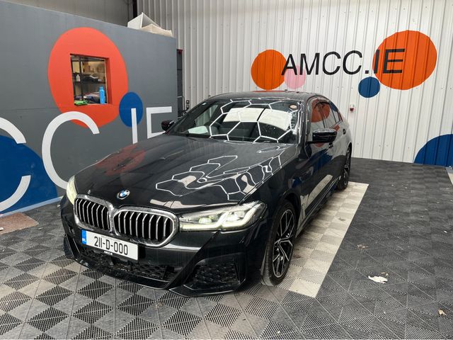 Image for 2021 BMW 5 Series €32950 2021 BMW 530E M-SPORT EDITION 2.0 AUTOMATIC / CRUISE CONTROL / 360° CAMERA / ELECTRIC MEMORY & HEATED SEATS / PADDLE SHIFTERS / AMBIENT LIGHTS AND MORE