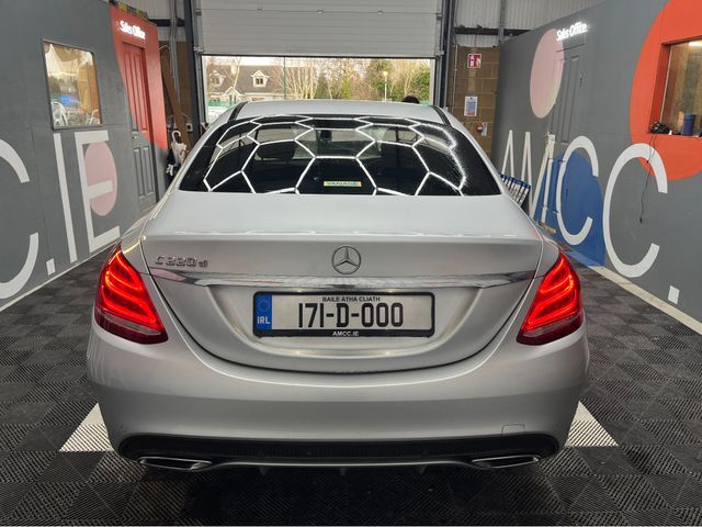 Image for 2017 Mercedes-Benz C Class €21950! 2017 MERCEDES-BEZN C220D LAUREUR EDITION 2.2 AUTOMATIC / CRUISE CONTROL / REVERSE CAMERA / ELECTRIC MEMORY & HEATED SEATS / PADDLE SHIFTERS / AMBIENT LIGHTS AND MORE