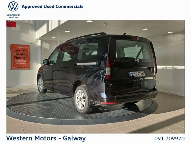 Image for 2025 Volkswagen Caddy Maxi Life Auto, 122HP. 7 Seats, Aircon, Alloys, Apple Car Play