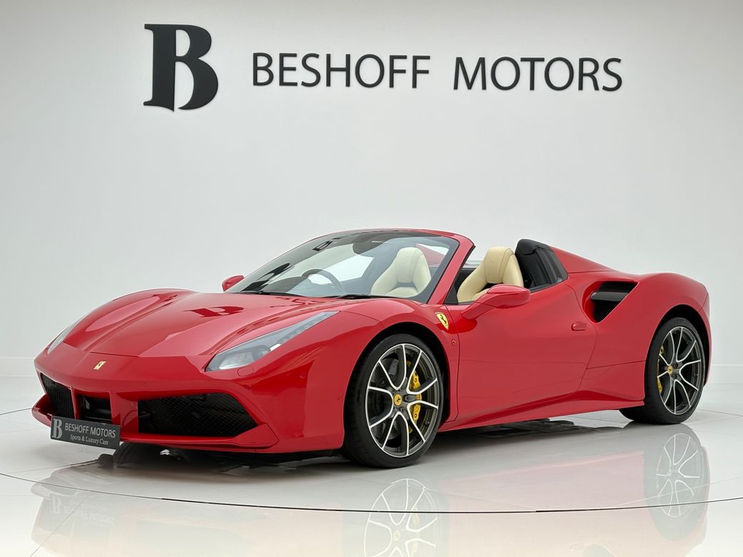 Image for 2017 Ferrari 488 SPIDER 3.9 V8T F1=BEST COLOUR COMBO//EXTENSIVE SPEC//D REG=FULL FERRARI SERVICE HISTORY=TAILORED FINANCE PACKAGES AVAILABLE=TRADE INS WELCOME
