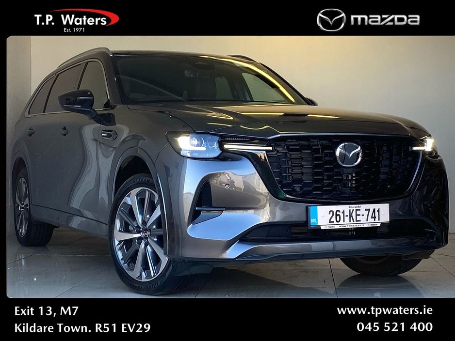 Image for 2026 Mazda CX-80 3.3 HOMURA - TAKUMI ALLOY WHEELS - BOSE SOUND STYTEM - FULL BLACK LEATHER INTERIOR - 7 SEATER - 6 YEAR MAZDA WARRANTY