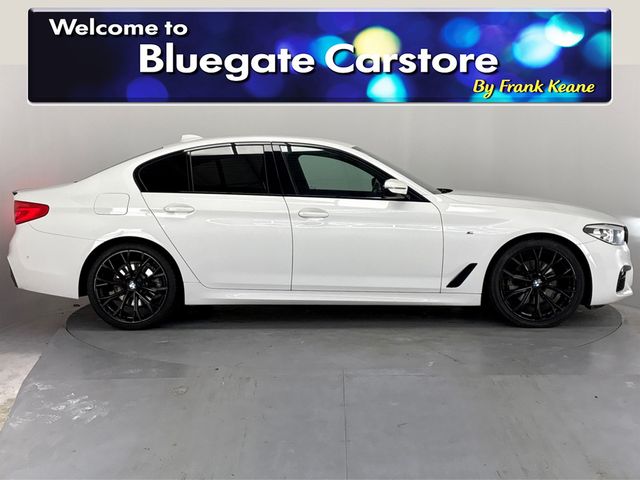 Image for 2020 BMW 5 Series 520D M SPORT**FULL BMW SERVICE HISTORY**20"ALLOYS**HARMON KARDON**REVERSE CAMERA**TOUCH SCREEN MEDIA DISPLAY**DUAL CLIMATE CONTROL**BLACK LEATHER INTERIOR**FRONT HEATED SEATS**DRIVE MODES**