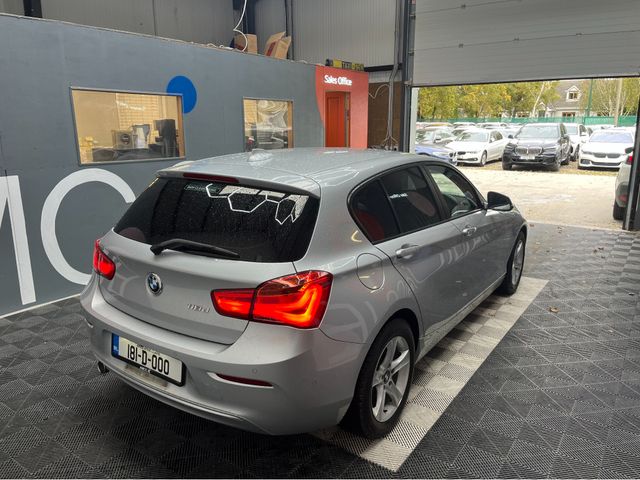 Image for 2018 BMW 1 Series ONLY €17950! 2018 BMW 1 SERIES AUTOMATIC 118D 2.0L DIESEL / 81K KMS / ADAPTIVE CRUISE CONTROL, REVERSE CAMERA & MORE