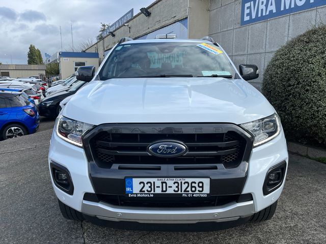 Image for 2023 Ford Ranger WILDTRACK AUTOMATIC 2.0 DIESEL //HIGH SPEC//FULL LEATHER HEATED SEATS// REVERSE CAMERA//KEYLESS ENTRY//SAT NAV//