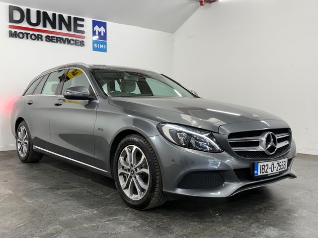 Image for 2018 Mercedes-Benz C Class **E SPORT MODEL **MULTI FUNCTION STEERIBG WHEEL **FULTI FUNCTION CENTRE CONSOLE **MULTI DRIVING MODES **AIR SUSPENSION **BLUETOOTH RADIO **HEATED CREAM LEATHER SEATS **REVERSING CAMERA **REVERSING SEN