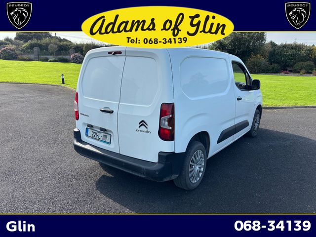 Image for 2022 Citroen Berlingo ENTERPRISE 1.5 HDI 100 BHP