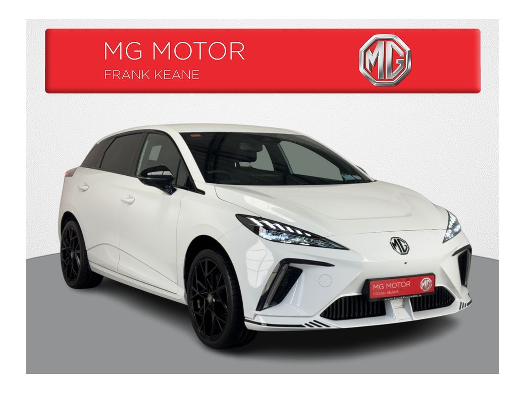 Image for 2025 MG MG4 LR -EXCLUSIVE- 64KWH **UPGRADED 19 INCH BLACK ALLOYS**FRONT HEATED SEATS**HEATED STEERING WHEEL**DRIVE MODES**FULL BLACK INTERIOR**REVERSE CAMERA**€3000 WORTH OF EXTRAS **REVERSE SENSORS**