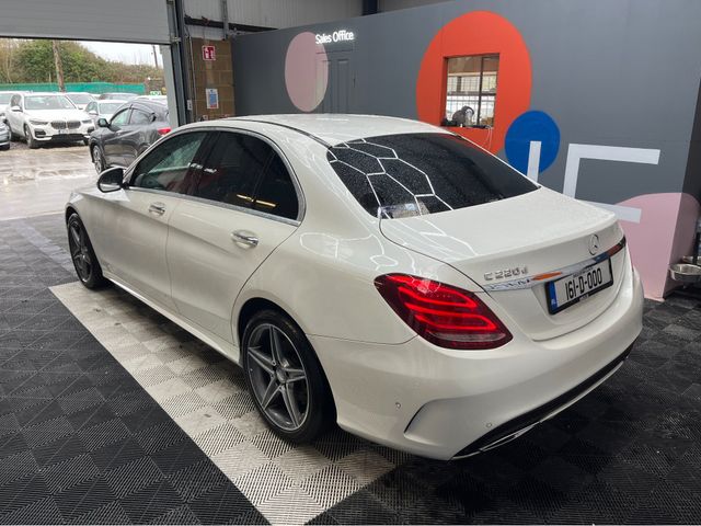 Image for 2016 Mercedes-Benz C Class €20950! 2016 MERCEDES-BENZ C220D AVANTGARDE AMG LINE 2.0 AUTOMATIC / CRUISE CONTROL / REVERSE CAMERA / ELECTRIC MEMORY & HEATED SEATS / PADDLE SHIFTERS / AMBIENT LIGHTS AND MORE