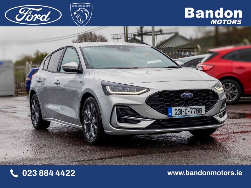 Image for 2023 Ford Focus 2023 Ford Focus Silver 1.0L EcoBoost 125PS ST-Line