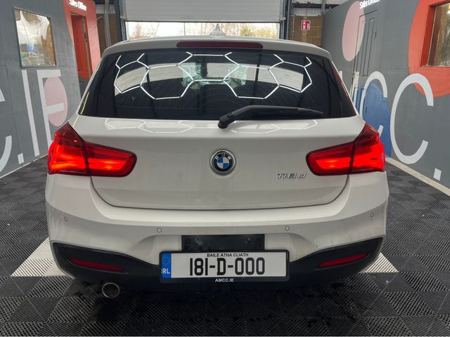 Image for 2018 BMW 1 Series €15950! 2018 BMW 1 SERIES AUTOMATIC 118D M SPORT 2.0 AUTOMATIC / CRUISE CONTROL / REVERSE CAMERA / ELECTRIC MEMORY & HEATED SEATS