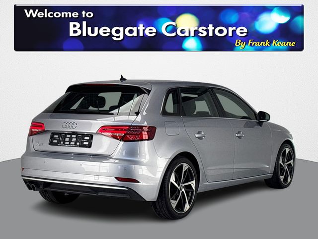 Image for 2020 Audi A3 **FULL BLACK CLOTH INTERIOR**REVERSE CAMERA**PARKING SENSORS**FULL DIGITAL DASH**FOLDABLE INFOTAINMENT SCREEN**CRUISE CONTROL**DRIVE MODES**AUTOHOLD**ELECTRIC PARKING BRAKE**USB PORTS**