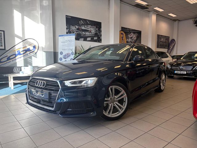 Image for 2019 Audi A3 Saloon S-Line AUDI A3 1.4 4DR AUTO. New NCT Before Collection, Alloy Wheels, Half Leather, MFSW, Revers Cam, Parking Sensors, Dual Climate Control, Cruise Control, Bluetooth, Paddle Shift, Full Electrics, &