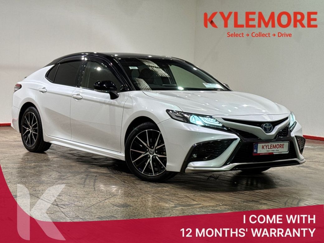 Image for 2023 Toyota Camry 2.5 HYBRID AUTOMATIC WS EDITION - WHITE/BLACK TWO TONE - HALF BLACK LEATHER - UPGRADED ALLOYS - LED AUTO HEADLIGHTS - BLIND SPOT MONITORING - REAR CAMERA
