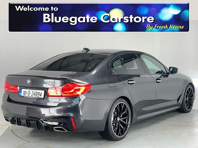 Image for 2018 BMW 5 Series M SPORT **CREAM LEATHER INTERIOR**FRONT HEATED SEATS**19" M SPORT ALLOYS**DRIVE MODES**MULTIFUNCTIONAL STEERING WHEEL**PARKING SENSORS**KEYLESS START**BLUETOOTH**ISOFIX**FINANCE AVAILABLE**