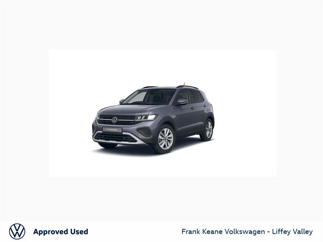 Image for 2025 Volkswagen T-Cross EDITION 75 1.0TSI 95BHP *SMOKY GREY METALLIC* *DELIVERY KMS* *252D REG* *BIG SAVINGS VS NEW CAR* *WHILE STOCKS LAST* *PCP 3 YRS FROM €276PM*