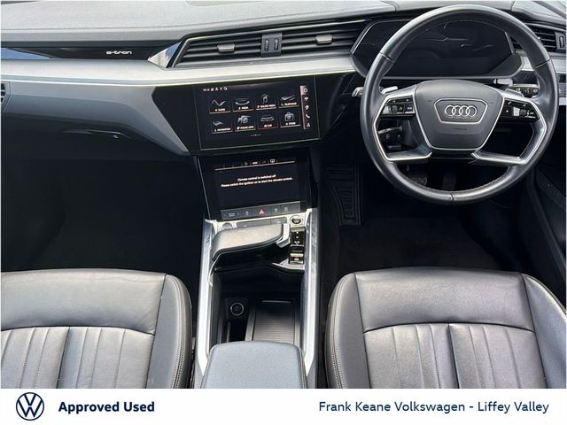 Image for 2024 Audi Q8 e-tron SPORT 50 QUATTRO 95KWH 340BHP *PRIVACY GLASS* *FULL LEATHER INTERIOR* *REAR VIEW CAMERA* *HEATED SEATS* *CARPLAY & ANDROID AUTO* *ELECTRIC SEATS WITH MEMORY* *ELECTRIC TAILGATE* *12 MONTHS FRANK KEANE