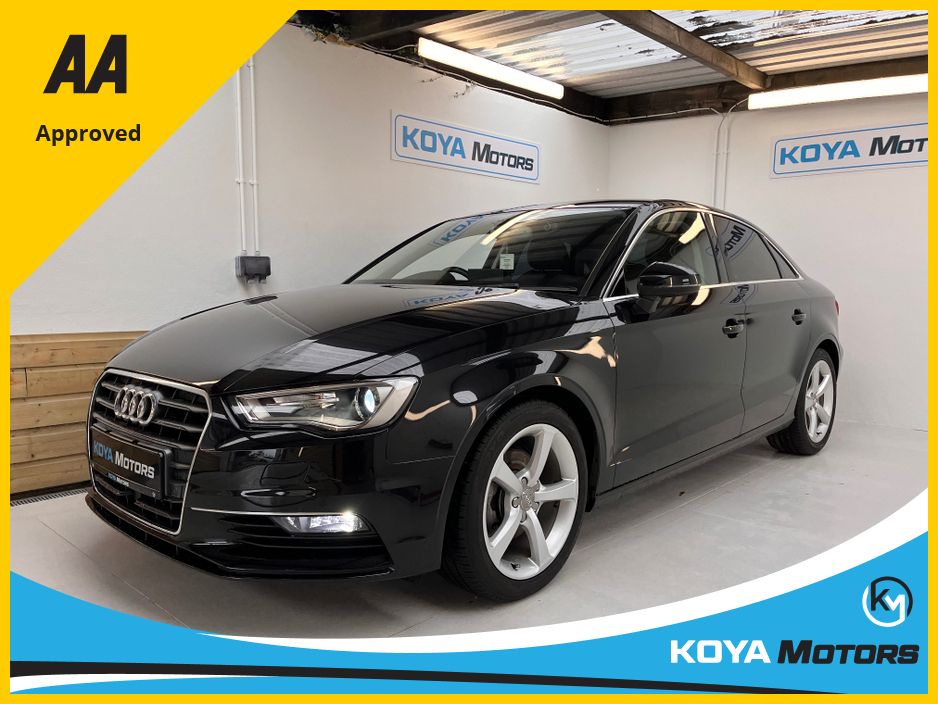 Image for 2014 Audi A3 Saloon 1.4 TFSI SE SPORT PLUS PETROL AUTOMATIC // JUST 80000 KMS FROM NEW // STUNNING CAR THROUGHOUT // BLUETOOTH MEDIA // UPGRADED ALLOYS // FULL PARK ASSIST // REVERSING CAMERA