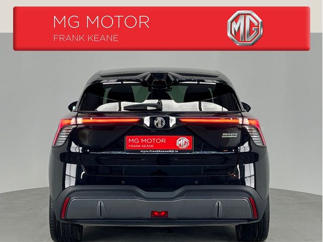Image for 2024 MG MG4 Pearl Black MG 4 EXCLUSIVE 64 kWh**WLTP RANGE UP TO 435KM**UPGRADED ALLOY WHEELS**HALF LEATHER INTERIOR**HEATED SEATS & STEERING WHEEL**360 DEGREE CAMERA**REAR PARKING SENSORS**ADAPTIVE CRUISE CONTROL
