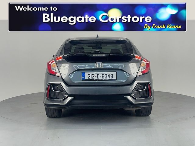 Image for 2021 Honda Civic 5DR 124BHP SMART NEW NCT*MULTIFUNCTIONAL STEERING WHEEL**BLACK CLOTH INTERIOR**TOUCH SCRREN MEDIA DISPLAY**REVERSE CAMERA**NAVIGATION**AIR CONDITIONING**ELECTRIC HANDBRAKE**FINANCE AVAILABLE**ISOFIX**