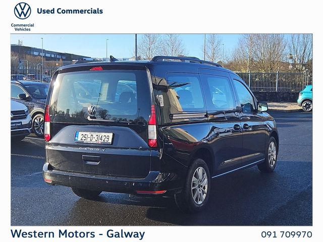 Image for 2025 Volkswagen Caddy Maxi Life 7 Seats Auto, 2.0TDI 122HP. Alloys, Air Con, Apple Car Play