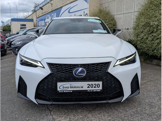 Image for 2020 Lexus IS 300h F SPORTS HYBRID AUTOMATIC 2.5 PETROL //HIGH SPEC//FULL RED LEATHER ELECTRIC HEATED/COOLED SEATS//HEATED STEERING WHEEL//SUN ROOF//ADAPTIVE CRUISE CONTROL//KEYLESS ENTRY//