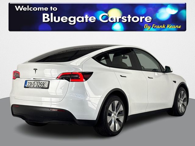 Image for 2023 Tesla Model Y RWD 5DR AUTO **HEATED SEATS**CRUISE CONTROL**BLINDSPOT CAMERAS**REVERSE CAMERA**LARGE TOUCHSCREEN INFOTAINMENT**WHITE ON BLACK INTERIOR**LANE ASSIST**ELECTRONIC PARKING BRAKE**BLUETOOTH**ISOFIX**