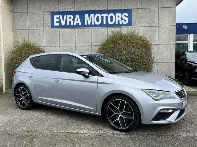 Image for 2018 SEAT Leon FR 2.0 DIESEL 184BHP //HIGH SPEC//HALF LEATHER SEATS//FULL ELECTRIC DRIVERS SEAT//UPGRADED SOUND SYSTEM//SAT NAV//