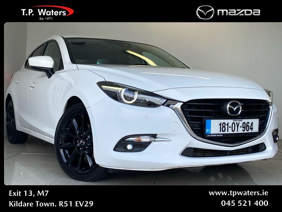 Image for 2018 Mazda Mazda3 2.2 D - GT - BLACK LEATHER INTERIOR - BOSE SOUND SYSTEM - SAME DAY FINANCE APPROVAL