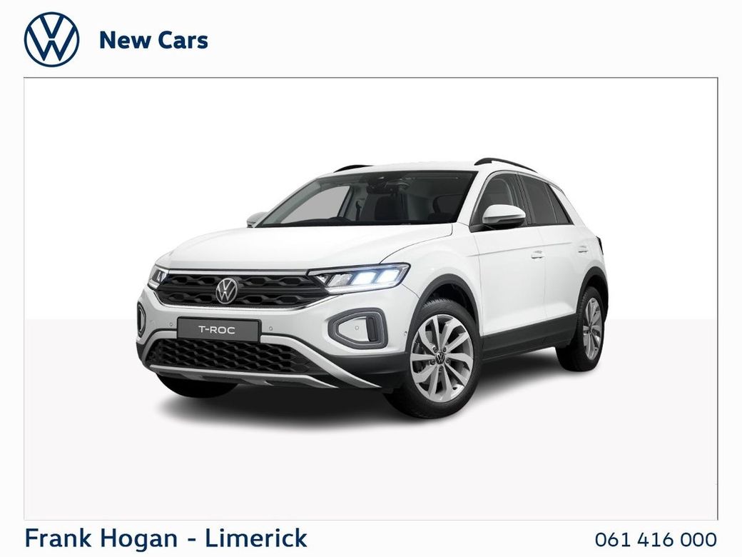 Image for 2025 Volkswagen T-Roc 2 SEAT COMMERCIAL - €40, 350 - VAT €6, 624 = €33, 726 - CALL SALES 061-416000