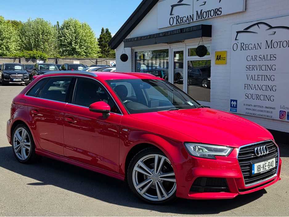 Image for 2018 Audi A3 2.0 TDI S-LINE 150 BHP