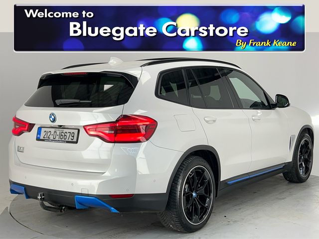Image for 2021 BMW iX3 IX3**20"ALLOYS**CREAM LEATHER INTERIOR**FRONT HEATED SEATS**DIGITAL DASH**PANORAMIC SUNROOF**DUAL CLIMATE CONTROL**360 CAMERA**TOUCH SCREEN MEDIA DISPLAY**APPLECARPLAY**SATNAV**ELECTRIC TAILGATE**