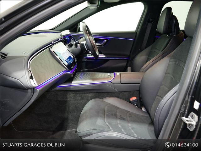 Image for 2026 Mercedes-Benz E Class 300e AMG URBAN EDITION PHEV ESTATE: SELENITE BLACK METALLIC, BLACK ARTICO AND SUEDE INTERIOR: 20” ALLOYS, REAR CAMERA, HEATED SEATS, KEYLESS ENTRY