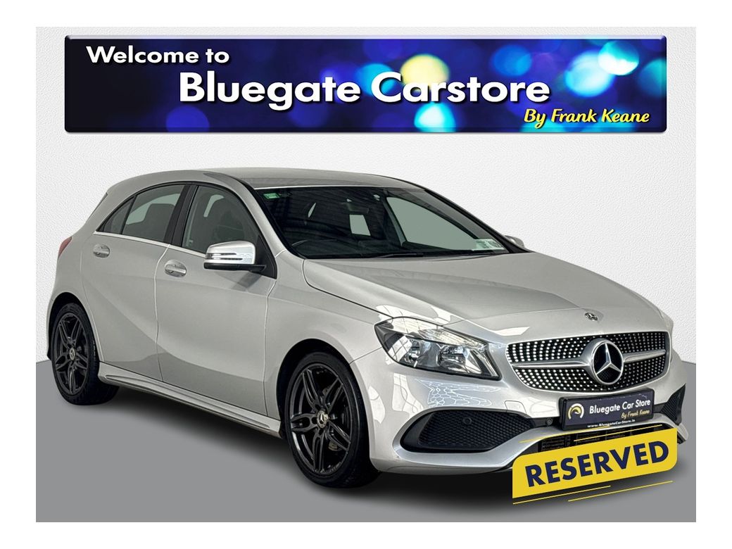 Image for 2018 Mercedes-Benz A Class A180 D AMG LINE 5DR AUTO**18"AMG ALLOYS**AMBIENT LIGHTING**PARKING SENSORS**DRIVE SELECT MODES**CRUISE CONTROL**REVERSE CAMERA**PUSH BUTTON START**DUAL ZONE CLIMATE CONTROL**