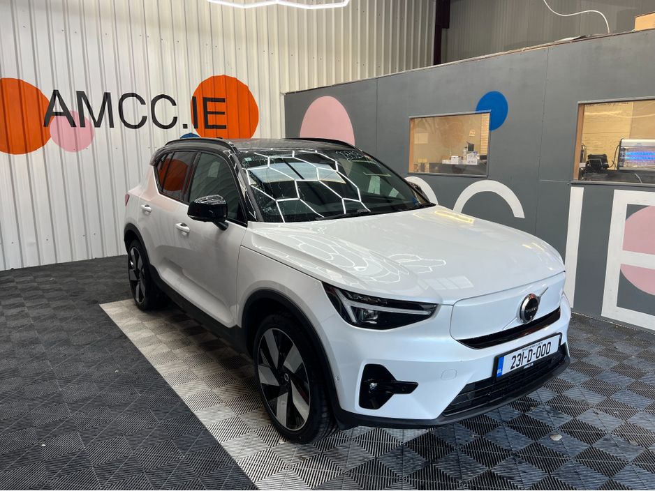 Image for 2023 Volvo XC40 €36950 2023 VOLVO XC40 RECHARGE ULTIMATE SINGLE MOTOR AUTOMATIC / CRUISE CONTROL / 360° CAMERA / ELECTRIC MEMORY & HEATED SEATS / HEATED STEERING WHEEL / PANORAMIC SUNROOF / APPLE CARPLAY