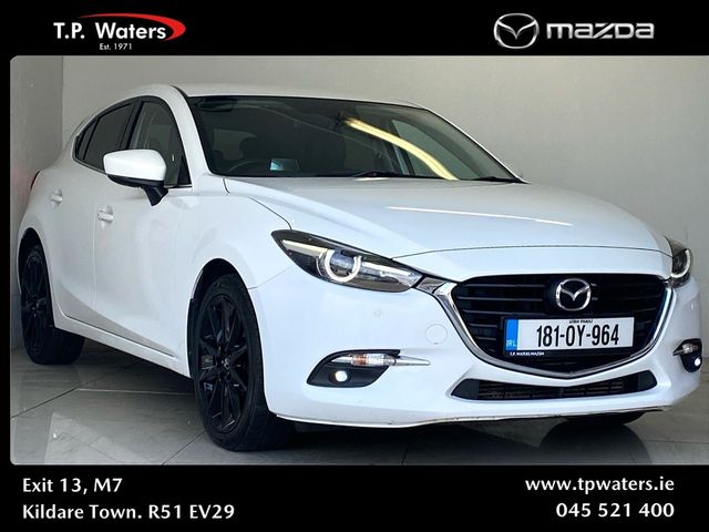 Image for 2018 Mazda Mazda3 2.2 D - GT - BLACK LEATHER INTERIOR - BOSE SOUND SYSTEM - SAME DAY FINANCE APPROVAL