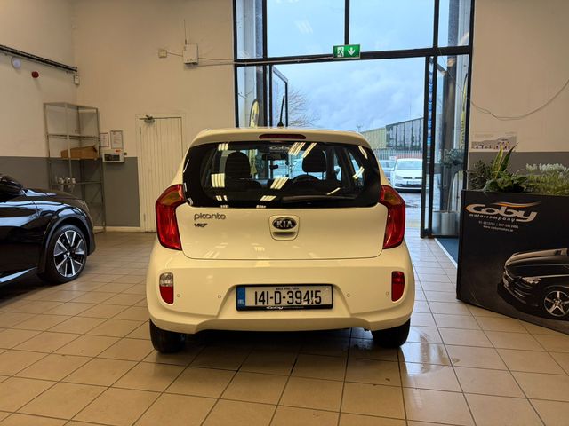 Image for 2014 Kia Picanto 1.0 MANUAL 5DR. Comes with New NCT before collection, Irish Owned Car, CD Player, 2 Keys, Air Conditioning, Irish Radio, Service History, Alloy Wheels, and more. 