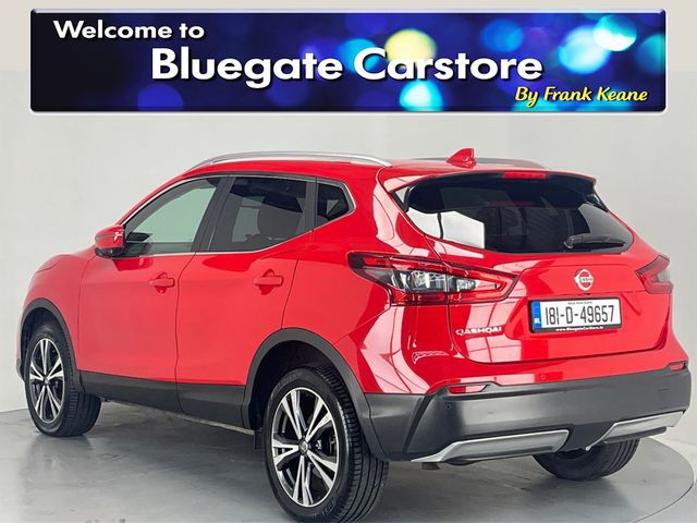 Image for 2018 Nissan Qashqai 1.5 DCI N-CONNECTA 5DR 110PS**PANORAMIC ROOF**MULTIFUNCTIONAL STEERING WHEEL**SEMI DIGITAL DASH**TOUCH SCREEN MEDIA DISPLAY**REVERSE CAMERA**BLACK CLOTH INTERIOR**FINANCE AVAILABLE**