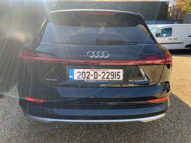 Image for 2020 Audi e-tron 50 TECHNIK QUATTRO AUTO 71KWH // LOW MILEAGE // STUNNING CONDITION // 07/28 NCT // €120 ROAD TAX // SAT NAV, REVERSE CAMERA AND LEATHER // 