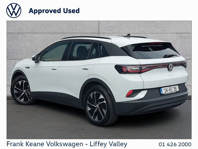 Image for 2024 Volkswagen ID.4 77KWH LIFE DX 174HP *PURE WHITE* *PARK CAMERA* *PRIVACY GLASS* *HEATED SEATS* *CARPLAY & ANDROID AUTO* * *BATTERY CERTIFIED* *PCP FINANCE FROM €343PM*
