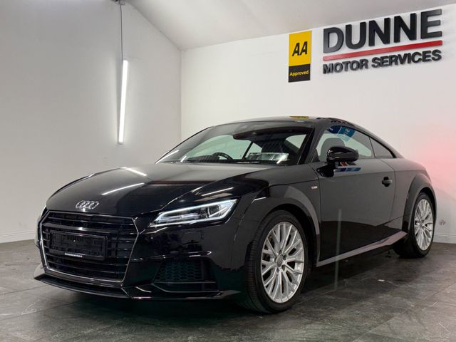 Image for 2016 Audi TT **TT SPORT**S-LINE**DIGITAL CLUSTER **ELECTRIC SPOILER **MULTIPLE DRIVE MODES **DIGATAL CLIMATE CONTROL **BUCKET STYLE SEATS **FLAT BOTTOM MULTI FUNCTUIN STEERING WHEEL **POWER FOLD MIRROR
