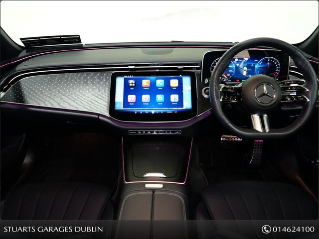 Image for 2025 Mercedes-Benz E Class E300E ESTATE AMG PREMIUM: PANORAMIC SLIDING ROOF, 360 CAMERA, BURMEISTER 4D SOUND, VENTILATED MEMORY SEATS, GRAPHITE GREY METALLIC WITH BLACK LEATHER 