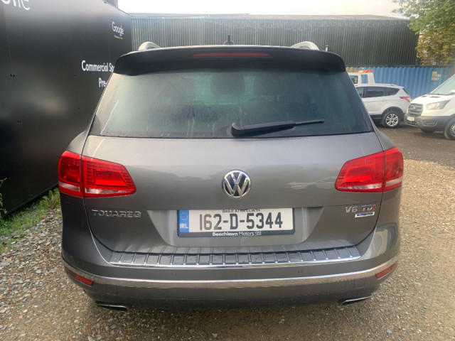 Image for 2016 Volkswagen Touareg 3.0 TDI AUTO 5 SEATER CREW CAB // GREAT CONDITION // 07/26 CVRT // NO VAT // LEATHER, REVERSE CAMERA AND SAT NAV // 