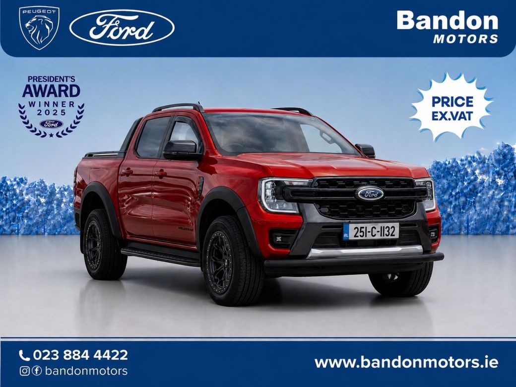 Image for 2025 Ford Ranger RANGER D/CAB WILDTRAK - 2.0 TD2 (Upgraded Alloys & Wheel Arches) 