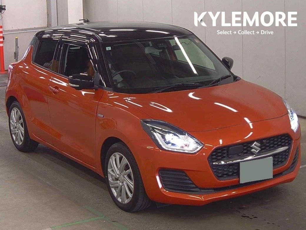 Image for 2023 Suzuki Swift 1.2 HYBRID AUTOMATIC - ORANGE/BLACK TWO TONE - PADDLE SHIFT
