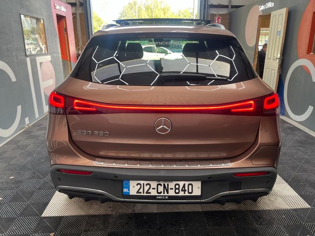 Image for 2021 Mercedes-Benz EQA 2021 MERCEDES-BENZ EQA AUTOMATIC / CRUISE CONTROL / PARKING CAMERA / ELECTRIC MEMORY & HEATED SEATS / PADDLE SHIFTERS / PANORAMIC SUNROOF / AMBIENT LIGHTS / APPLE CARPLAY AND MORE