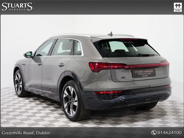 Image for 2023 Audi Q8 e-tron Q8 50 E-TRON QUATTRO SPORT: CHRONOS GREY WITH BLACK VOLCONA LEATHER, 21” DIAMOND CUT ALLOYS, FULL ELECTRIC SEATS WITH MEMORY, HEATED FRONT SEATS