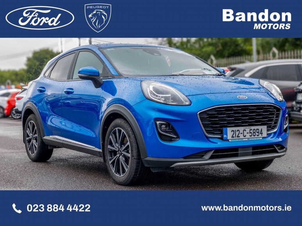 Image for 2021 Ford Puma Stylish, Efficient & Ready to Drive! 2021 Ford Puma 1.0L EcoBoost mHEV 125PS Titanium