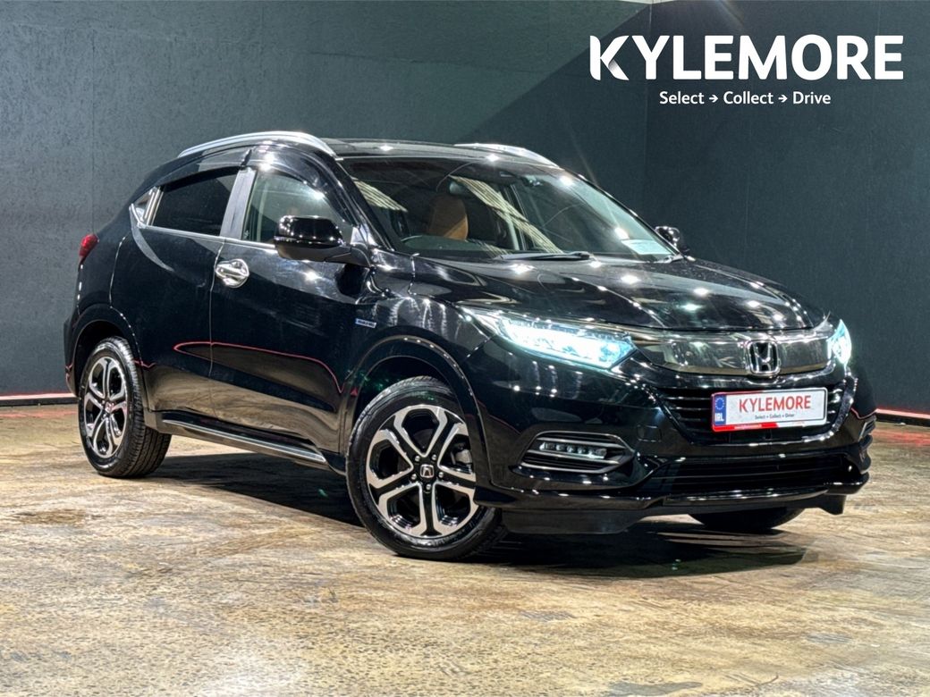 Image for 2019 Honda Vezel 1.5L HYBRID SUV - FACTORY ALLOYS - HALF BLACK & BROWN LEATHER HEATED SEATS - PADDLE SHIFT - CRUISE CONTROL - REAR CAMERA