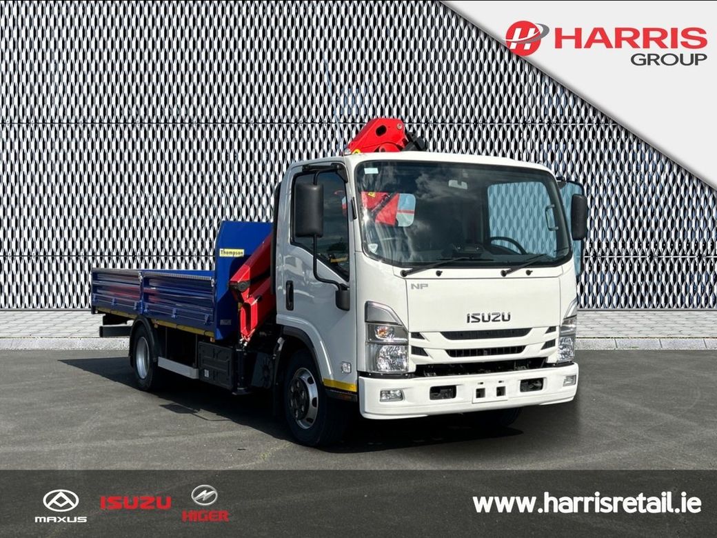Image for 2025 Isuzu NPR Isuzu NPR 7.5T Thompson Dropside & PK 7.001 Palfinger crane